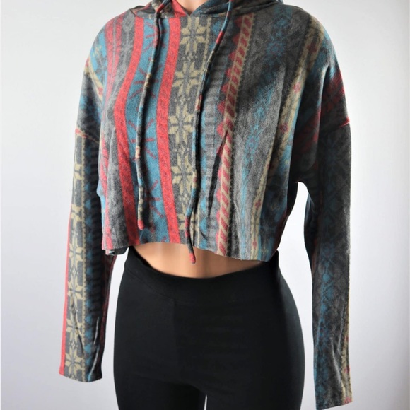 BearDance Snowflake Hooded top | Fall/Autumn Warm Hoodie - Picture 2 of 5